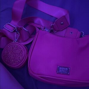 Steve Madden NYC Vibrant Pink Crossbody Bag